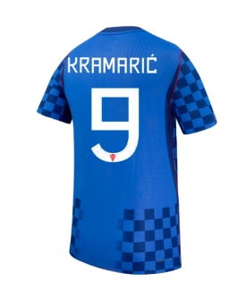 Billige Fotballdrakt Kroatia Andrej Kramaric #9 Replika Bortedrakt VM 2026 Kortermet Billige Fotballdrakt Kroatia Andrej Kramaric #9 Replika Bortedrakt VM 2026 Kortermet